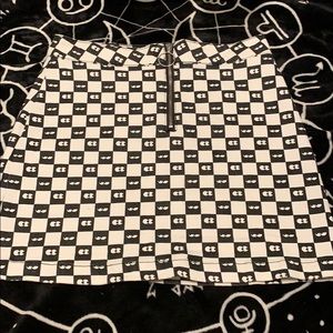 Vans X lazy oaf skirt